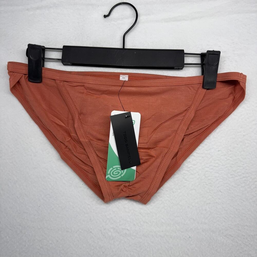Todd Sanfield Underwear men's XS Pink Terracotta Essential Endurance Brief NEW